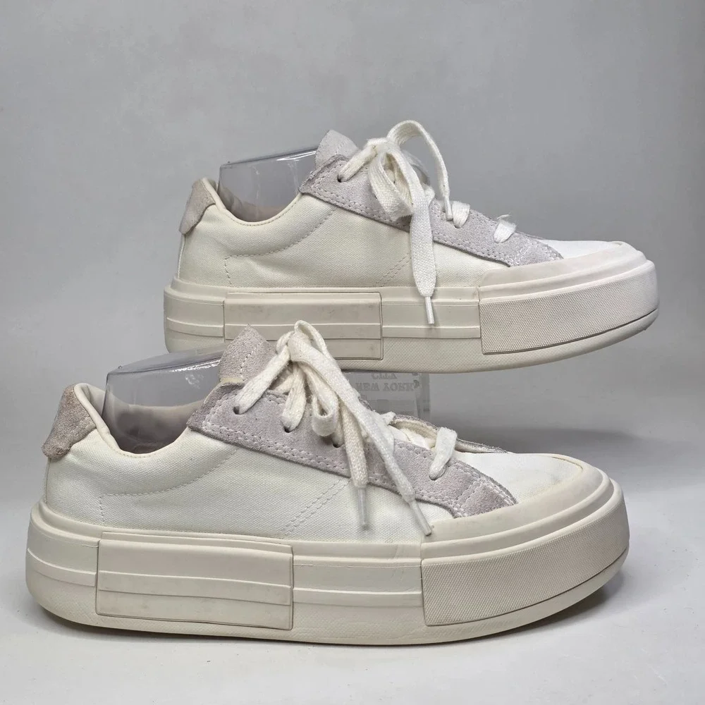 Converse CTAS Cruise OX Sneakers Women's Size 8 Men's 6.5 White Platform Shoes